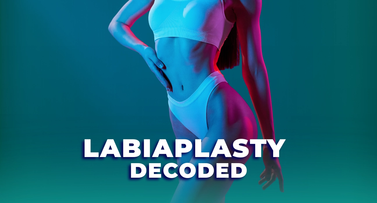 Surgeon at Estetik International explaining the biological benefits of laser-assisted labiaplasty and tissue-preserving wedge techniques.