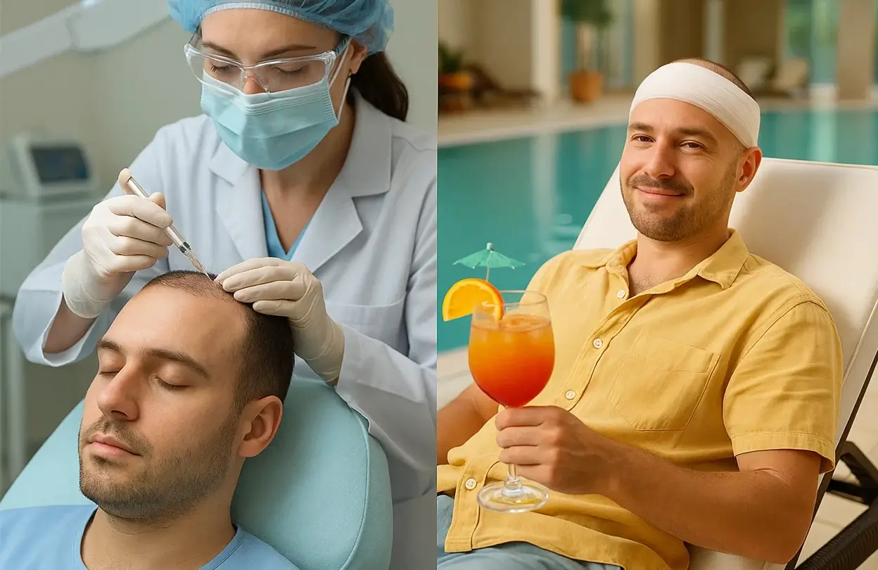 Hair Transplant Recovery in Summer