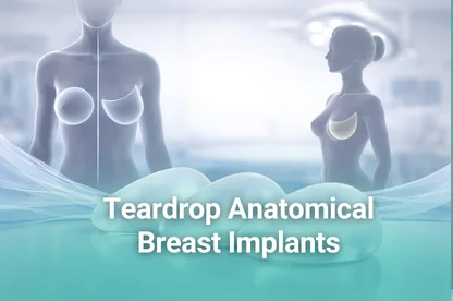 Looking for a natural look in breast augmentation? Learn how teardrop (anatomical) implants work, their advantages over round implants, and what to expect during recovery.