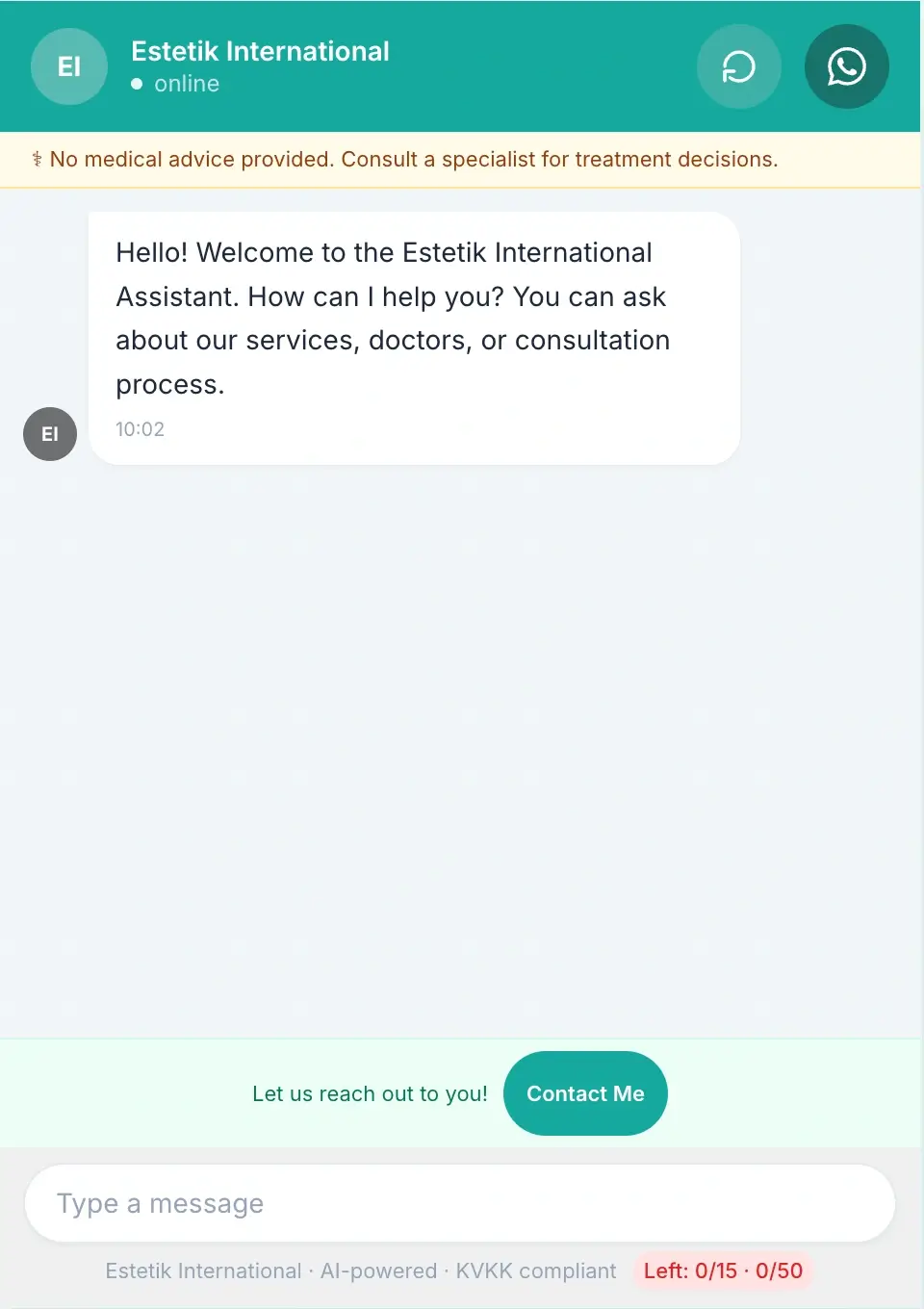 AI Chat Asistan