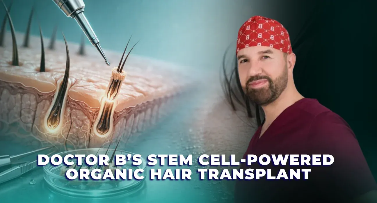 The Breakthrough Behind Organic Hair Transplant: How Dr. B Revolutionized Hair Restoration